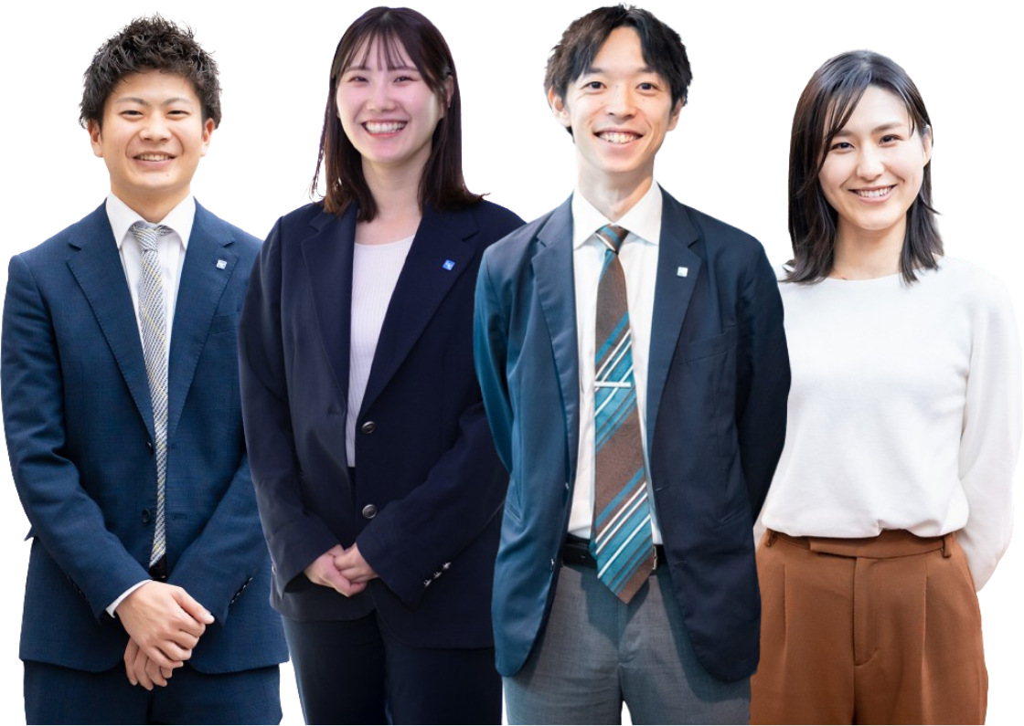 事業に関わるスタッフ